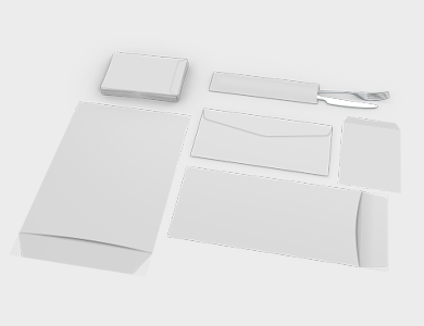 Envelope Carta Pequeno SEM IMPRESSÃO Reciclato 90g Sem Verniz 16x11,3cm - Sem Impressão - 2000 unid
