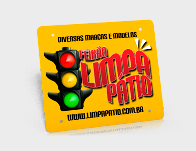 Cobre Placa para Moto em PVC 0,76mm Cristal Frente e Verso 20,5x17,5 cm - 4x0 - 25 unid
