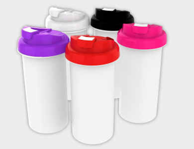 Garrafa Squeeze em Polímero para Sublimação 600ml - 64 unid